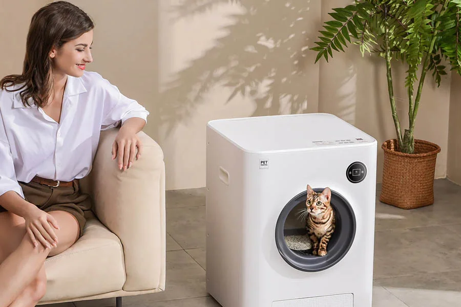 extra large self cleaning litter box